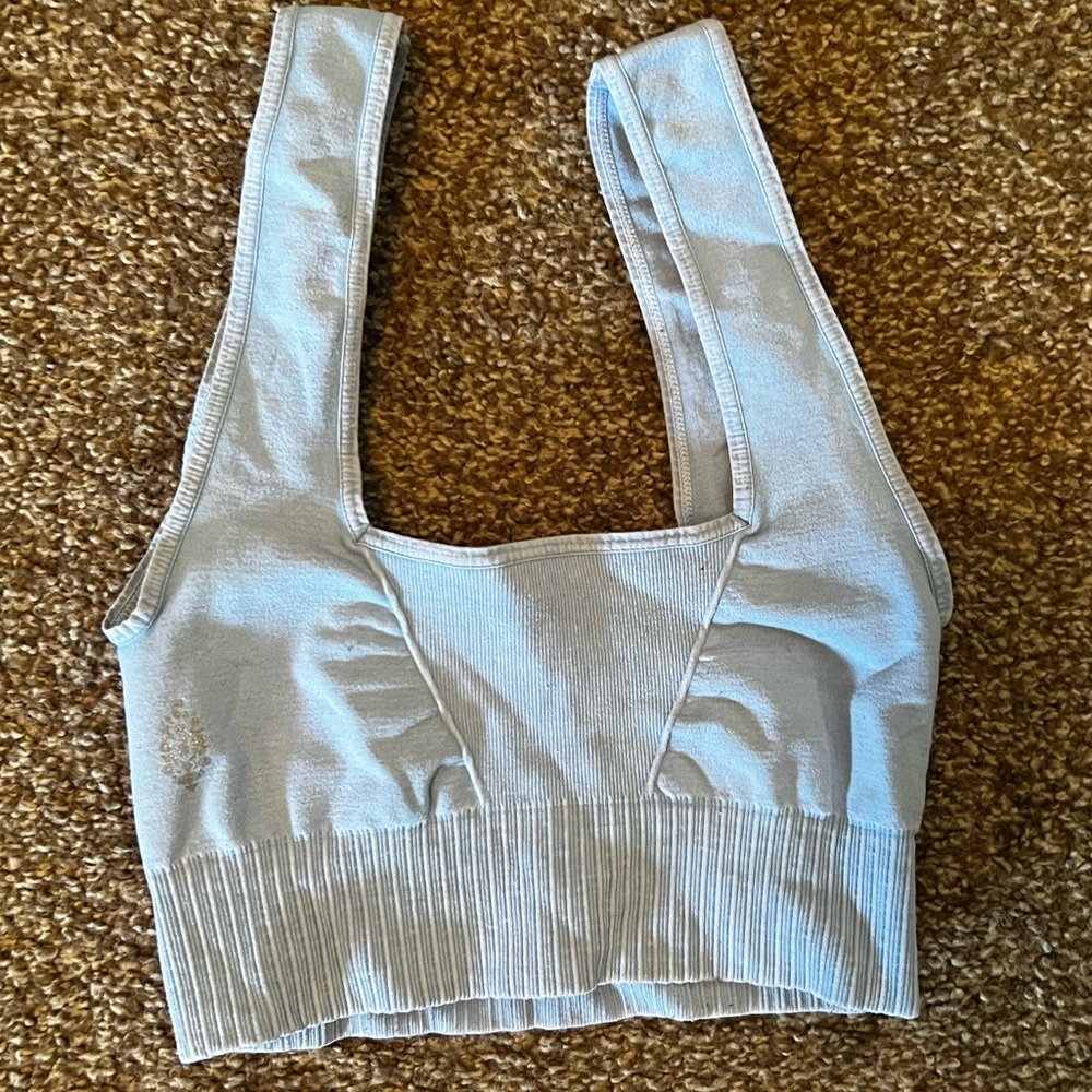 Free people good karma square neck bra